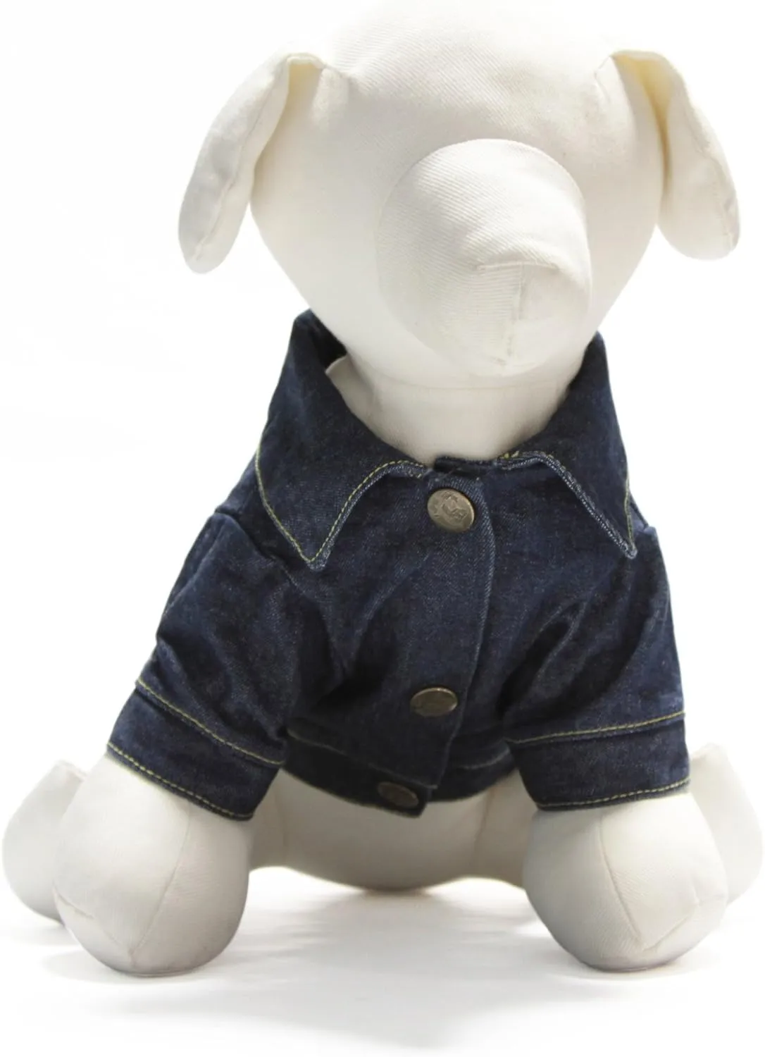 Gooby Denim Jacket for Pets, X-Large, Eagle