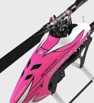 Goosky Legend RS5 6CH 3D Flybarless Direct Drive Brushless Motor 550 Class RC Helicopter - Outdoor Remote Control Helicopter Electric 550 Size for Adults (Without Blade/Orange (BAF060001))