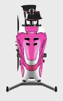 Goosky Legend RS5 6CH 3D Flybarless Direct Drive Brushless Motor 550 Class RC Helicopter - Outdoor Remote Control Helicopter Electric 550 Size for Adults (Without Blade/Orange (BAF060001))