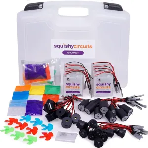 Group Kit - Explore Electrical Circuits with Play Dough - STEM Science Kits for Kids Age 8-12 - Fun and Educational for Classrooms, Camps, Libraries, Museums and More!