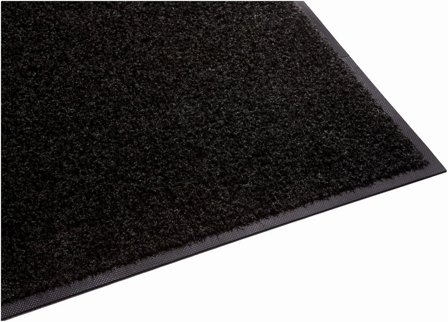 Guardian Platinum Series Indoor Wiper Floor Mat, Rubber with Nylon Carpet, 6'x10', Black