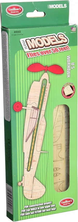 Guillow's U.S. Warhawk Model Kit