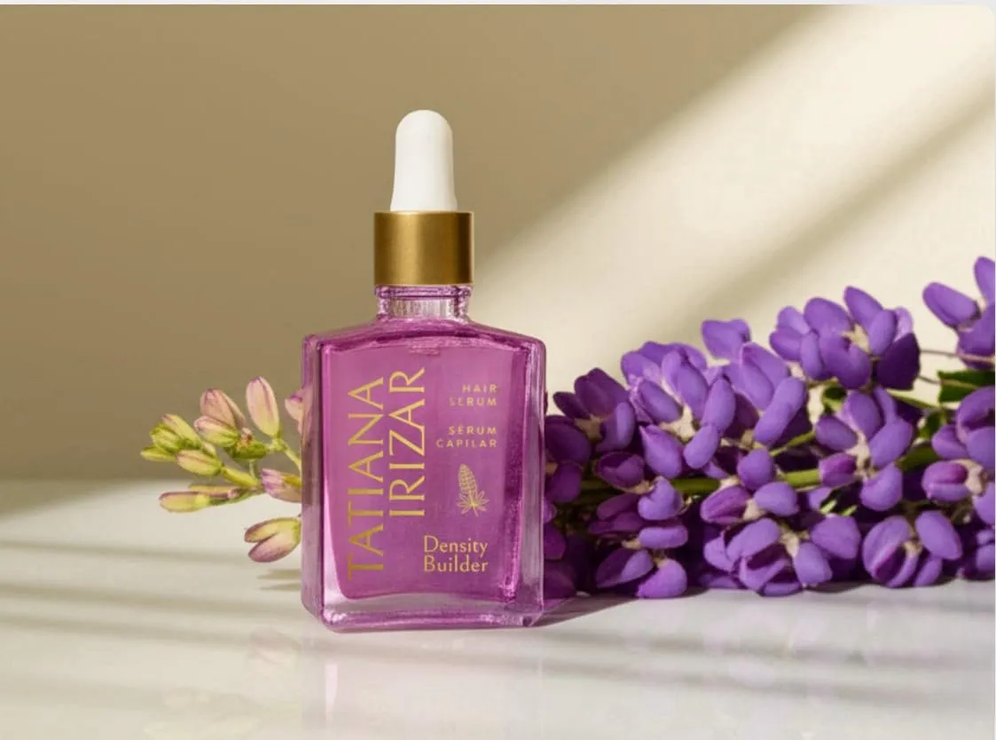 Hair Thickening Serum - Hair Density Serum Builder for Women Made in USA 30ml - Clinically Proven Scalp Treatment Non-Greasy - Natural Biotin, Argan & Pea Peptides - For Thinning, Fine or Damaged Hair