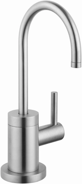 hansgrohe Talis S Stainless Steel Beverage Kitchen Faucet, Kitchen Water Filter Faucet, Faucet for Kitchen Sink, Stainless Steel Optic 04301800