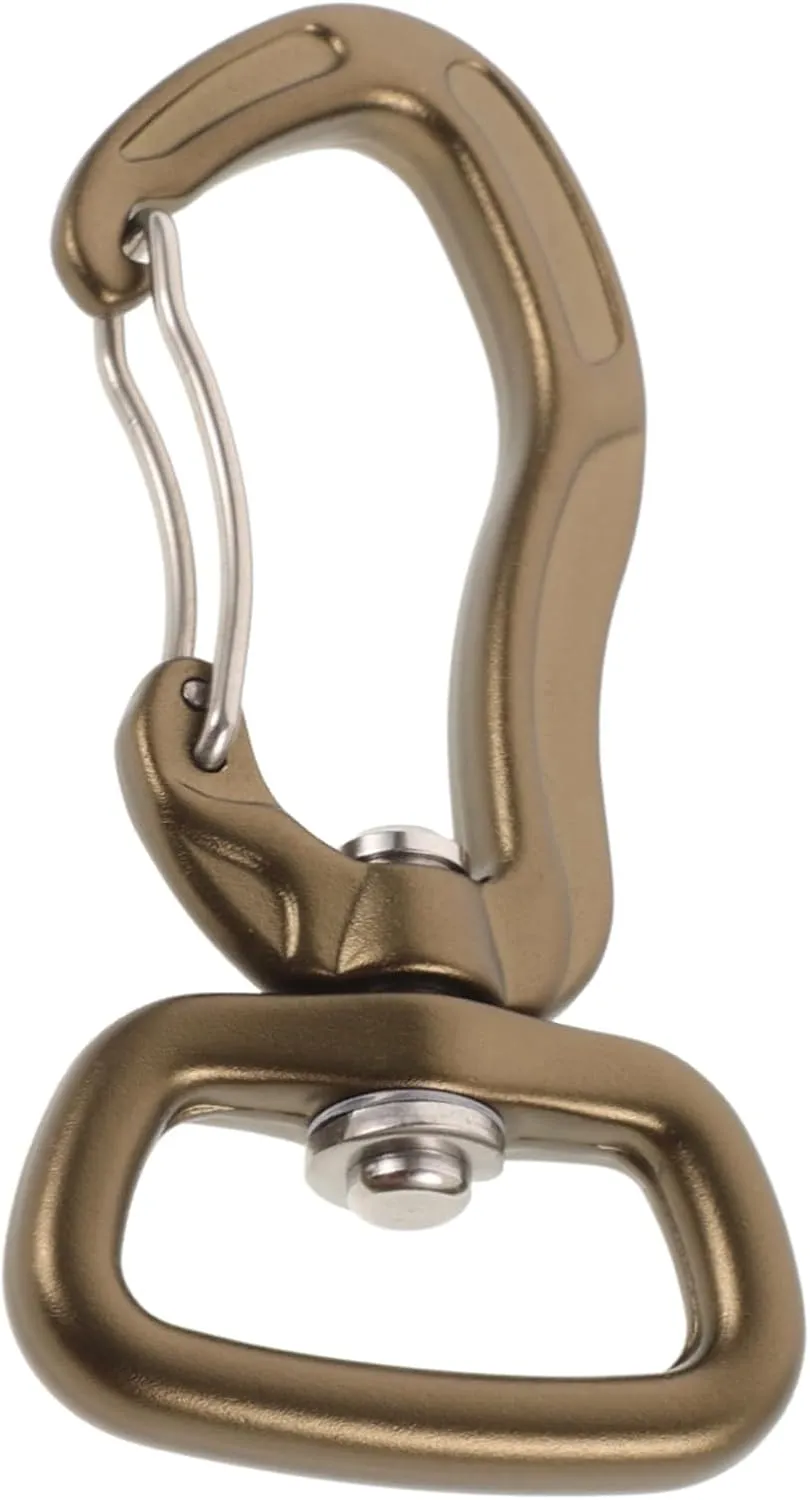 Heavy Duty Carabiner Clips with Rotation for Outdoor Activities Snap Hook Holder for Camping Hiking Dog Leashes and More