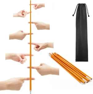 Helium Stick Game Team Building Games for Work,Corporate Team Building Games,Build Teams and Communication Skills,Challenge Success for Leadership Listening,Easy to Carry,Yellow,11.8ft