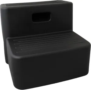 Horsemen's Pride 2-Step Mounting Step, Black