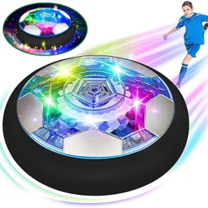 Hover Soccer Ball Indoor, Hover Soccer Ball for Kids, Glow in the Dark Smart Soccer Ball, Hovering Soft Soccer Ball, Rechargeable LED Hover Soccer Ball, Boy Birthday Christmas Toys Gifts(1*Ball)