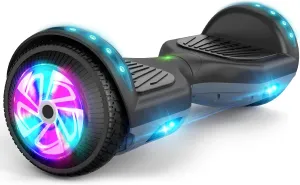 Hoverboard, 6.5 Inch Self Balancing Hoverboards with Bluetooth and Flashing LED Lights, Hover Board for Kids Teenagers