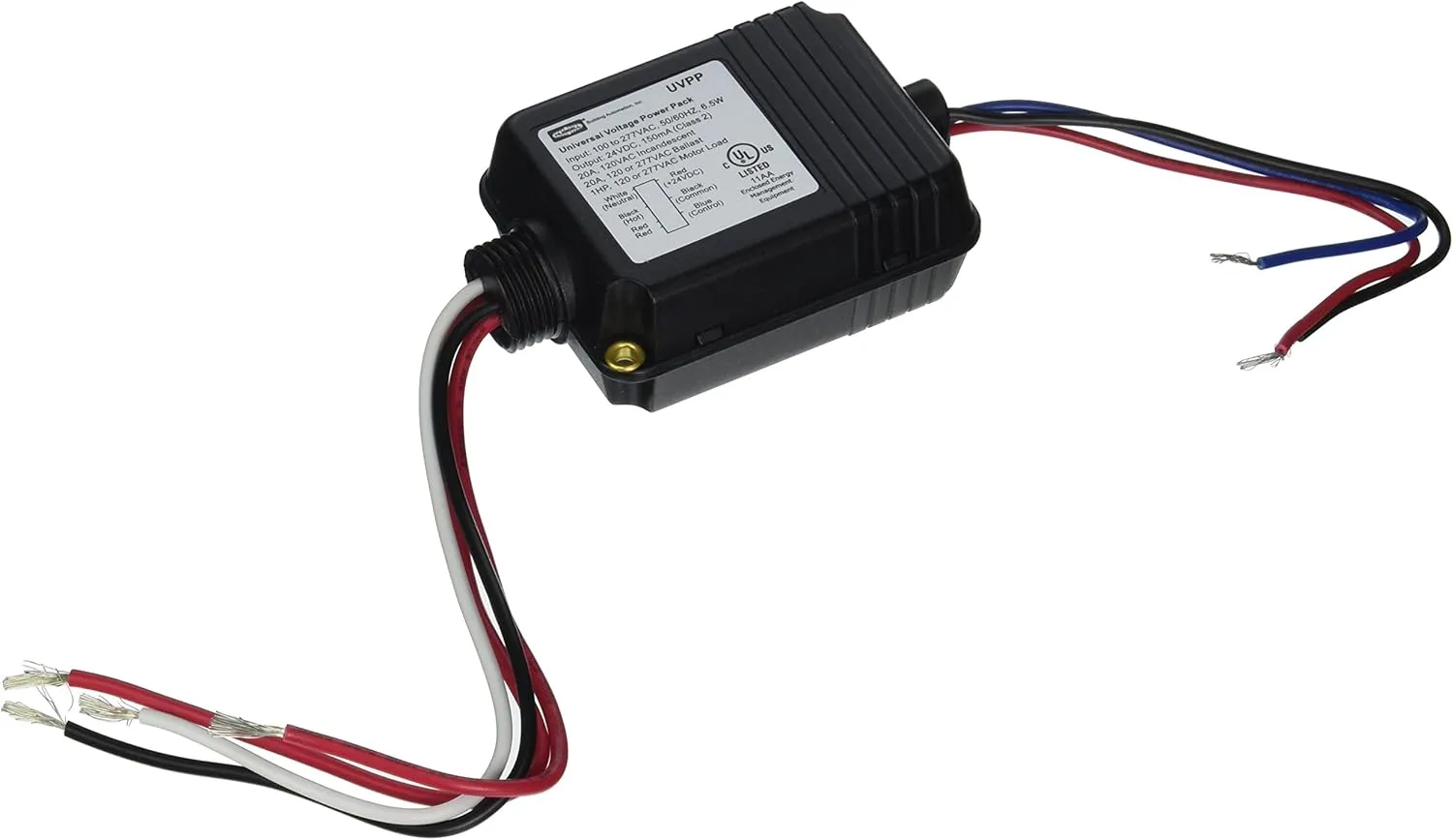 Hubbell Building Automation UVPP Ultrasonic and PIR Ceiling Sensor, Black