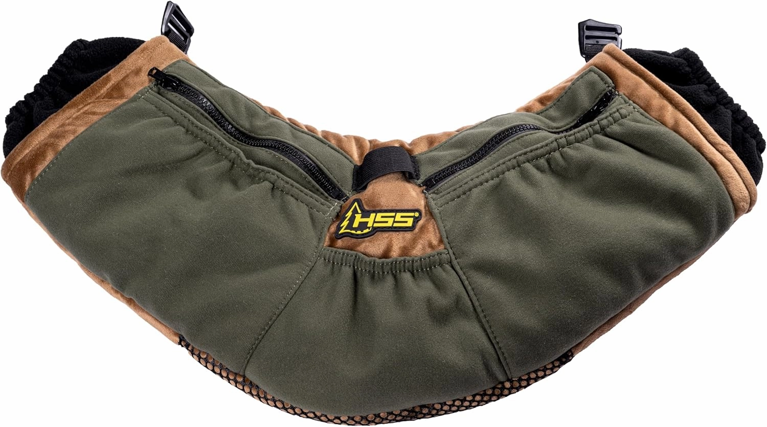 Hunter Safety System Saddle Muff: Essential Cold Weather Gear for Hunting or Fishing - Polar Fleece Hand Warmer with J-Hooks & Storage Pockets - Top Hunting Accessories for Comfort & Protection