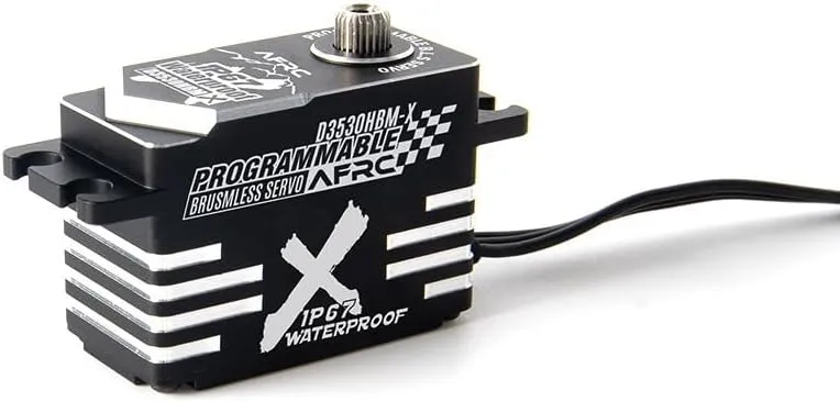 HV Brushless Waterproof Programmable Smart Servo High Torque RC Parts for 1/10 1/12 1/18 Touring Drifting RC Car RC Airplane Helicopter Boat Robot Fixed-Wing