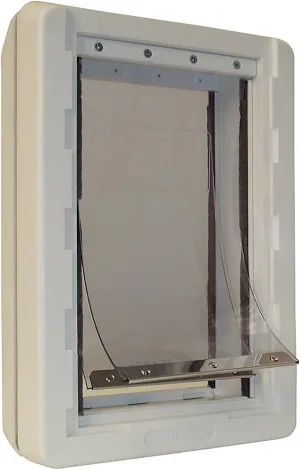 Ideal Pet Products Ruff-Weather Pet Door with Telescoping Frame, Extra Large, 9.75" x 17" Flap Size