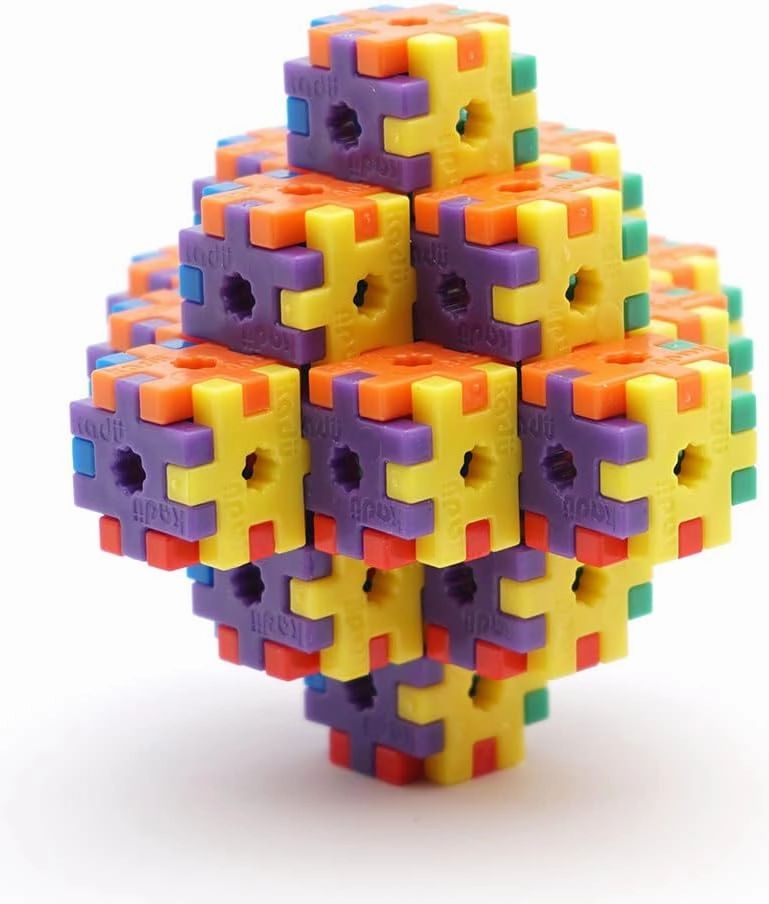 Incredibly Interconnectable Toys KADU Classic 250 Piece Classic Set - STEM/STEAM Building   Construction Toy, for Open   Imaginative Play Ages 5 
