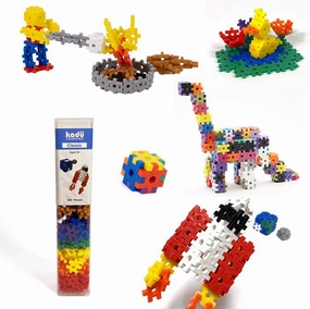 Incredibly Interconnectable Toys KADU Classic 250 Piece Classic Set - STEM/STEAM Building   Construction Toy, for Open   Imaginative Play Ages 5 