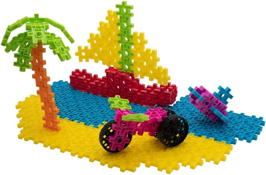 KADU DA Seaside Splash 226 Piece Set - STEM/STEAM Building   Construction Toy, for Open   Imaginative Play