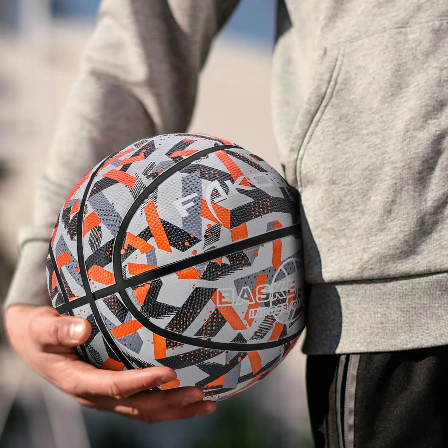 Kids Basketball Size 3(22"),Youth Basketballs Size 5(27.5") for Play Games Indoor Outdoor Park,Beach & Pool
