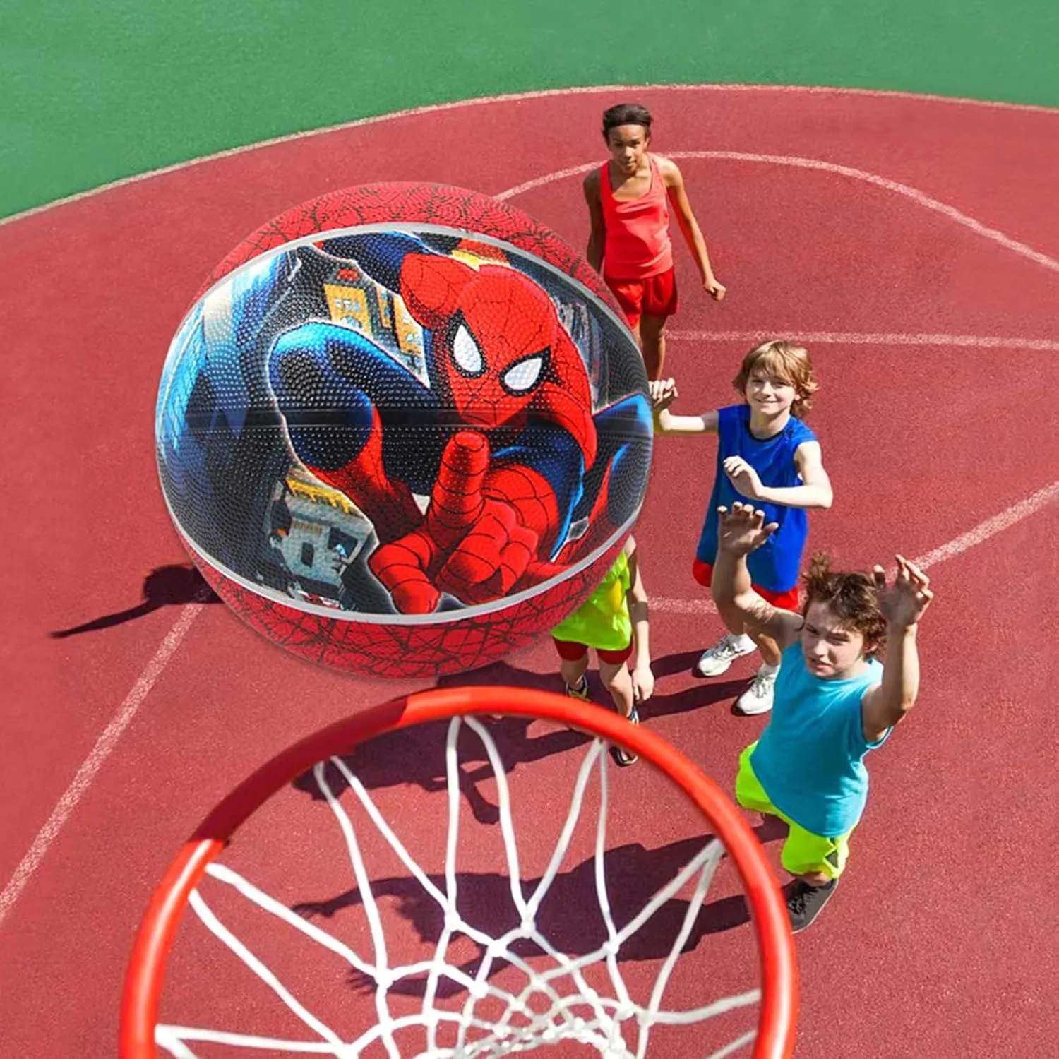 Kids Basketball Size 5 Youth Basketball 27.5" for Indoor Outdoor Play Games,Training Basketball for Beginner(Boys&Girls)