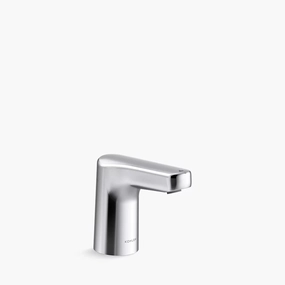 KOHLER Accliv Touchless Single-Hole Lavatory Faucet, Less Drain, 0.35 gpm, Polished Chrome