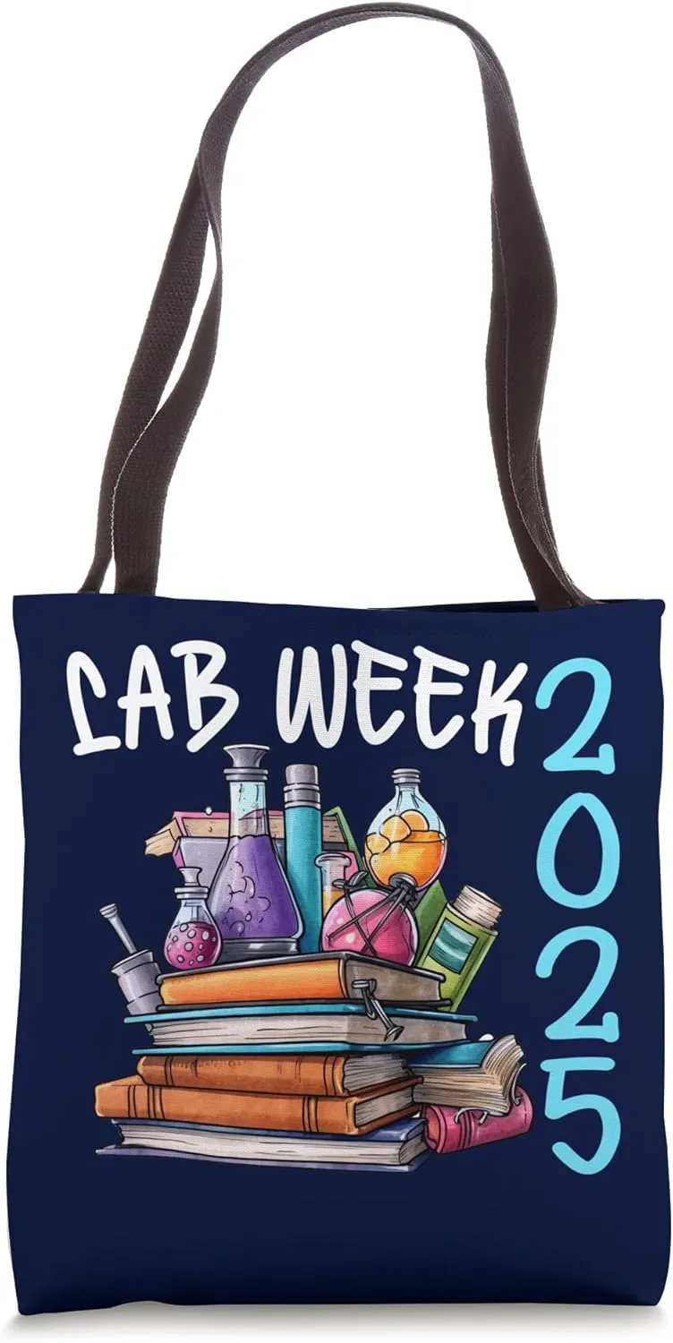 Lab Week 2025 Laboratory worker Funny Labs Technologist Fan Tote Bag
