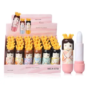 LAMUSELAND 24 Pack Lip Balm Bulk, Moisturizing Long-lasting Natural Lip Balm Lipstick Pack Lip Makeup Set Kit for Women Girls (Multi 05)