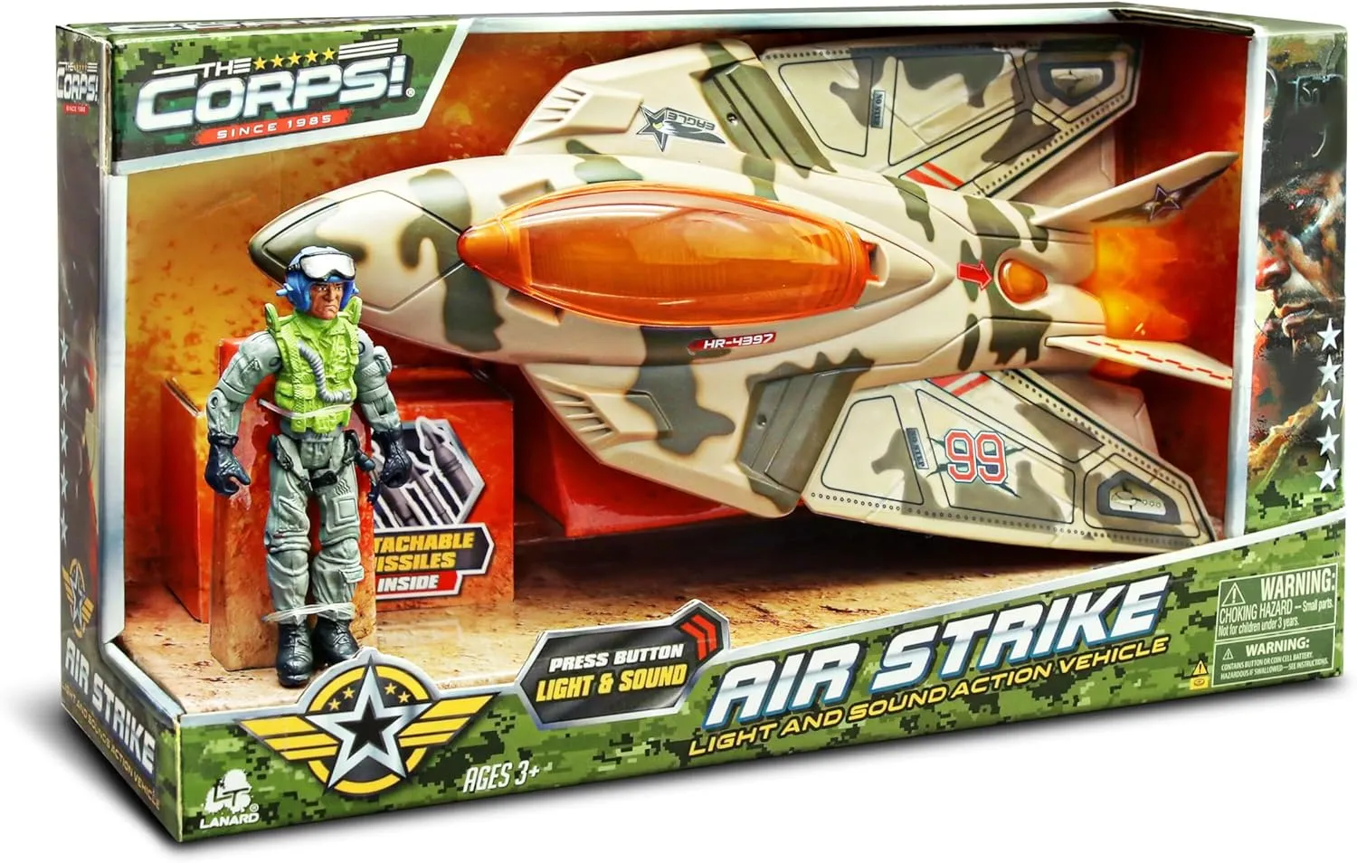 Lanard®The Corps! ® Air Strike (Jet Flighter)