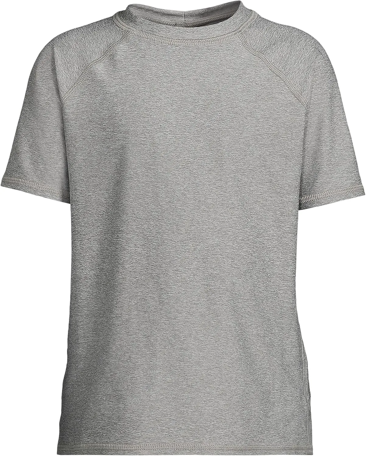 Lands' End Boys Short Sleeve UPF 50 Sun Protection Rash Guard