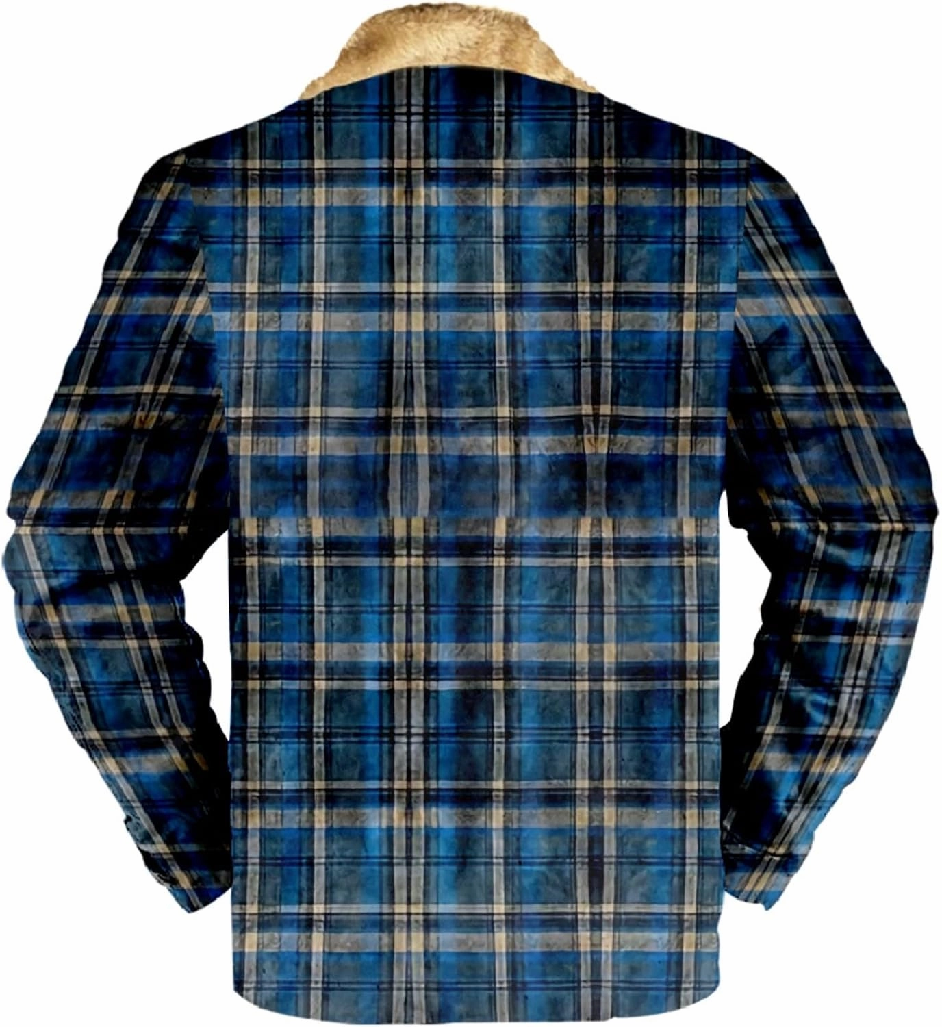 LCMTWX Winter Coat Men Plaid Plaid Pocket Hooded Padded Loose Shirt Top Jacket Coats Lightweight Shirt Jackets Long Sleeve