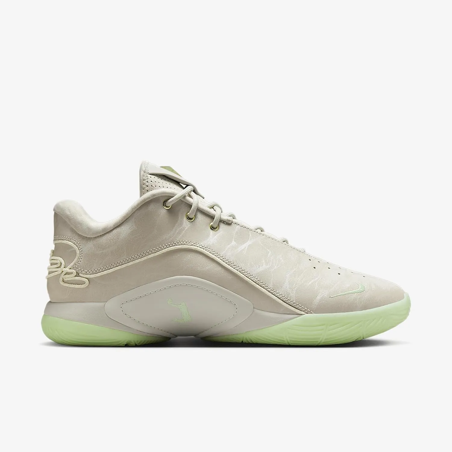 Lebron XXII Basketball Shoes (FZ1094-002, Light Bone/Vapor Green/Soft Pearl)