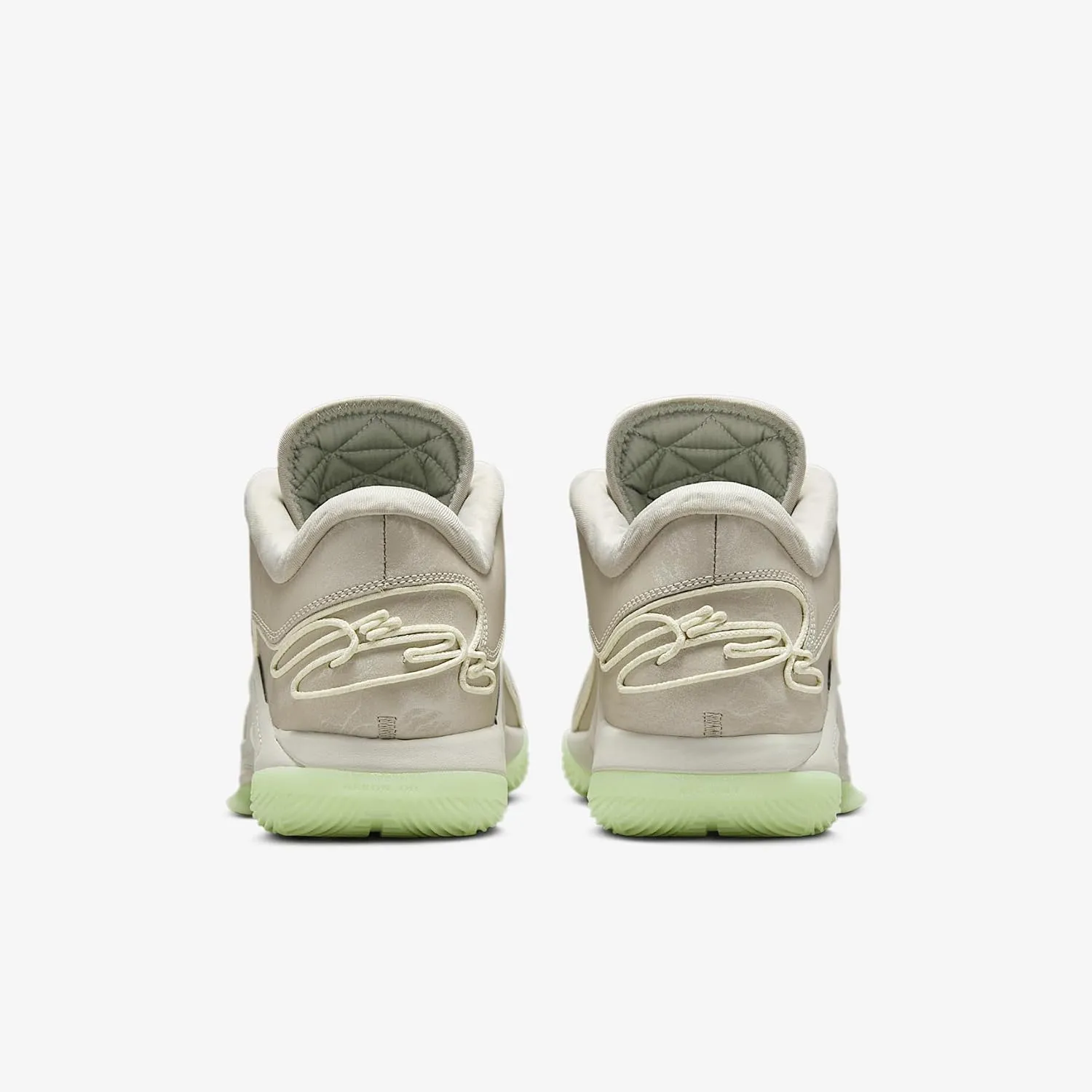 Lebron XXII Basketball Shoes (FZ1094-002, Light Bone/Vapor Green/Soft Pearl)