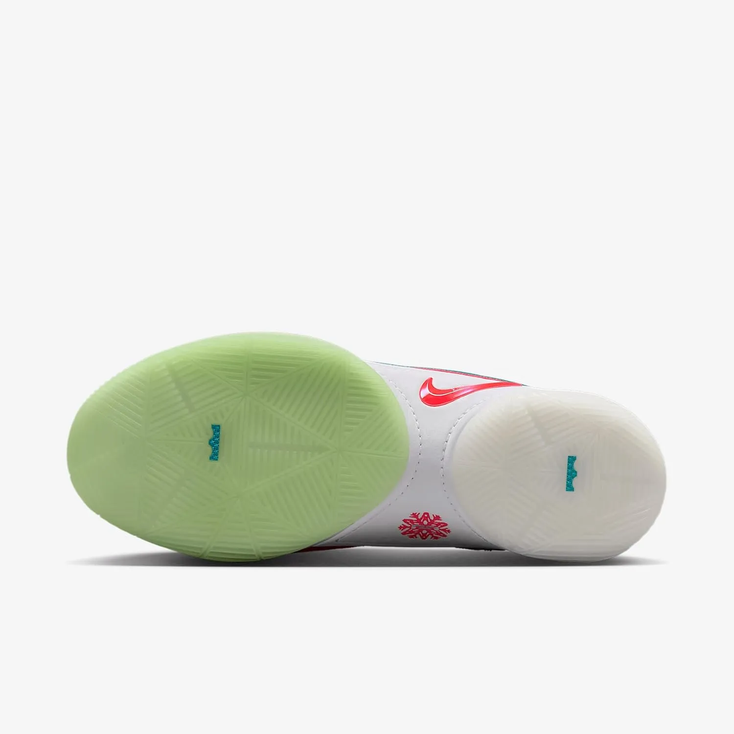 Lebron XXII Limelight Basketball Shoes (HV5148-600, Solar Red/White/Vapor Green/Dusty Cactus)