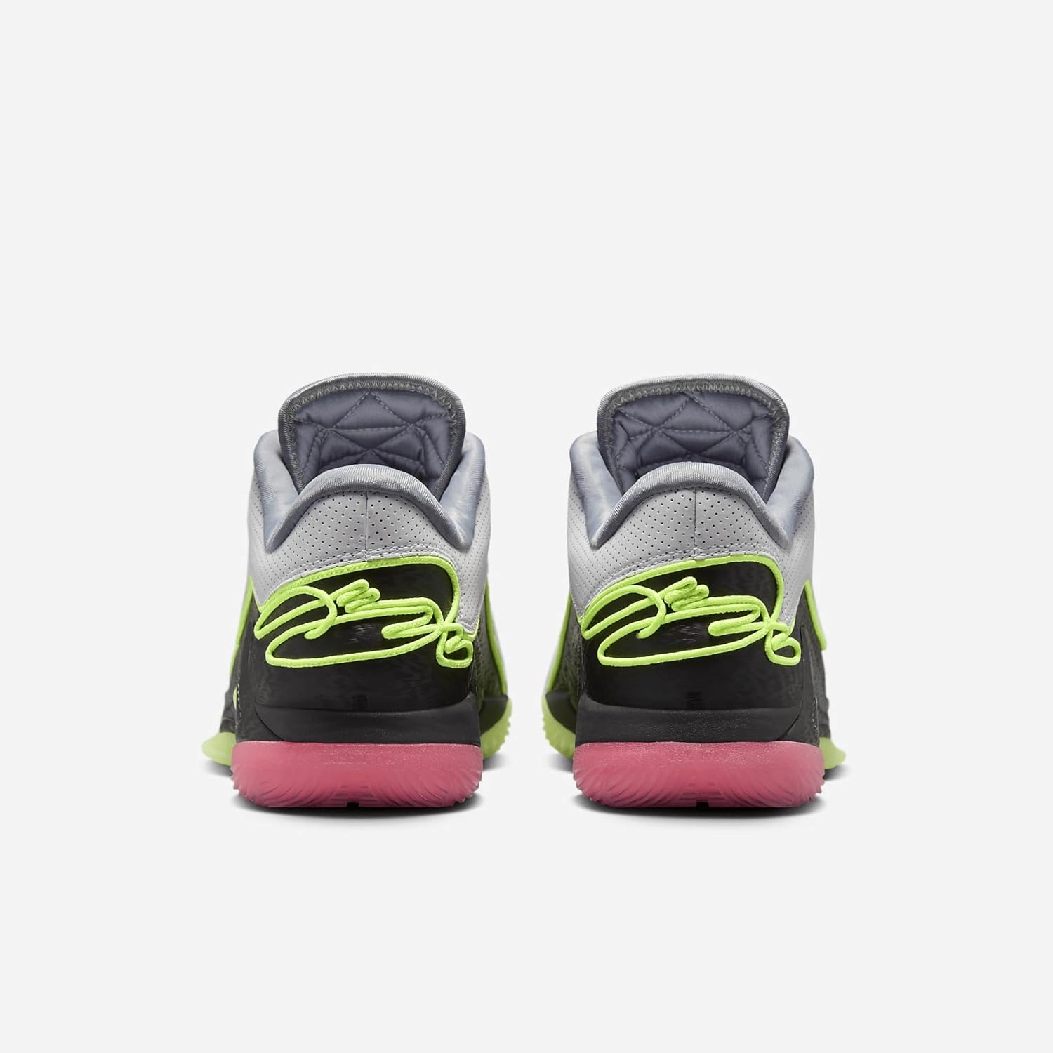 Lebron XXII Crown Jewel Basketball Shoes (FZ1094-101, White/Medium Ash/Hot Lava/Volt Glow)