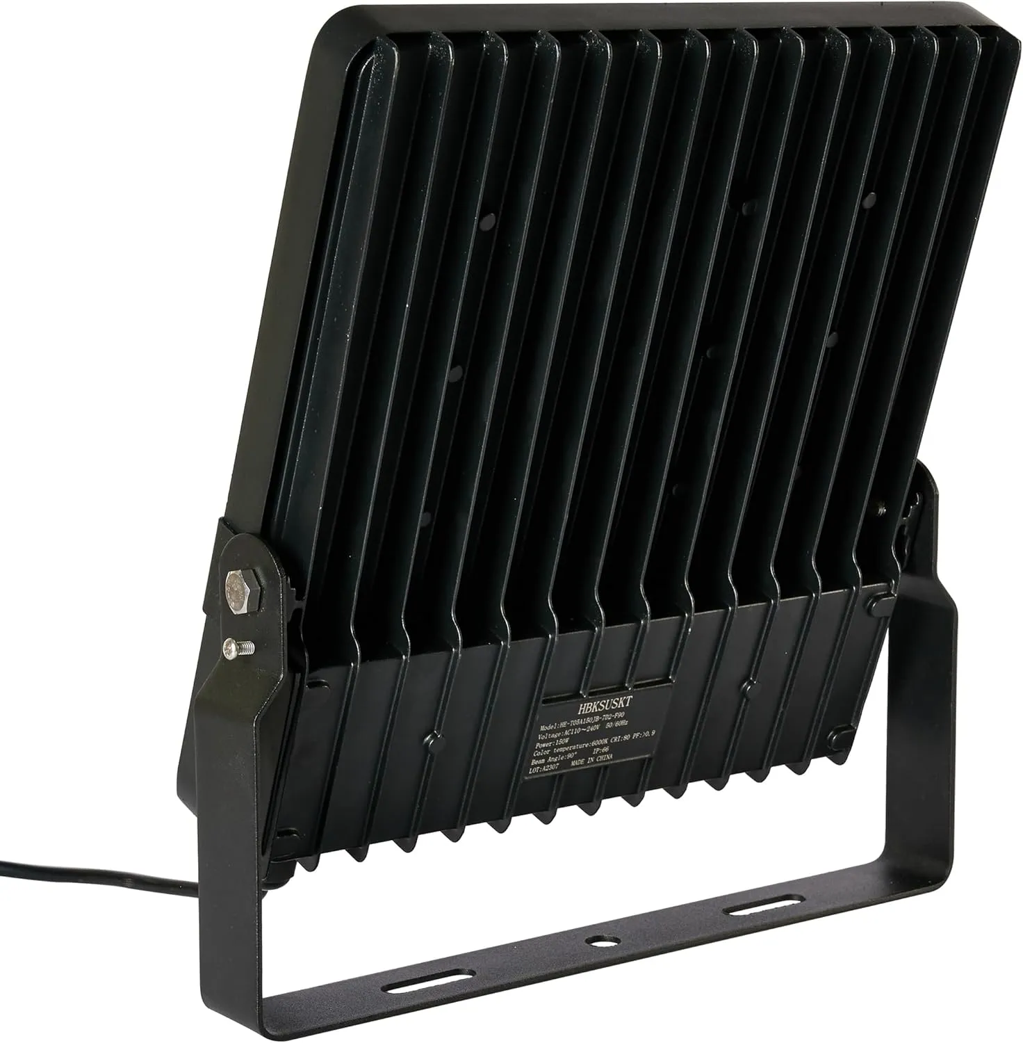 LED Stadium Flood Lights Outdoor, 150W IP66 Waterproof, Wall Mount - Super Bright for Sports Areas, Basketball & Football Courts, Parks, Garages, Billboards, and Architectural Facades.
