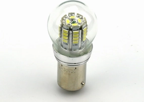 LED NAVIGATION BULBS - FLASHING & Constant ON - SET OF TWO (2) BULBS - RA-7512 / W-1280 / BAY15S