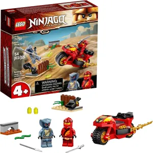 LEGO NINJAGO Legacy Kai’s Blade Cycle 71734 Ninja Motorcycle Playset Building Kit, Featuring NINJAGO Kai and a Snake; New 2021 (54 Pieces)