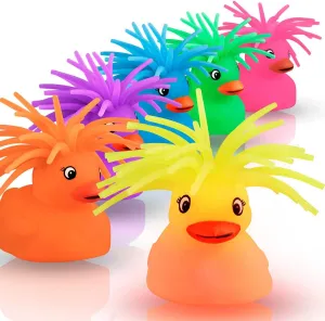 Light Up Funky Flashing Disco Duck (Set of 6)