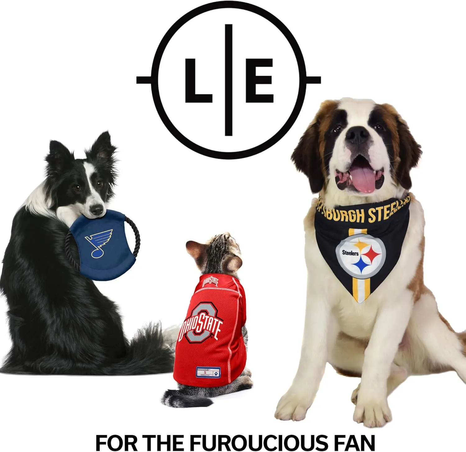 Littlearth NFL Big Dog Valor Pet Stretch Jersey