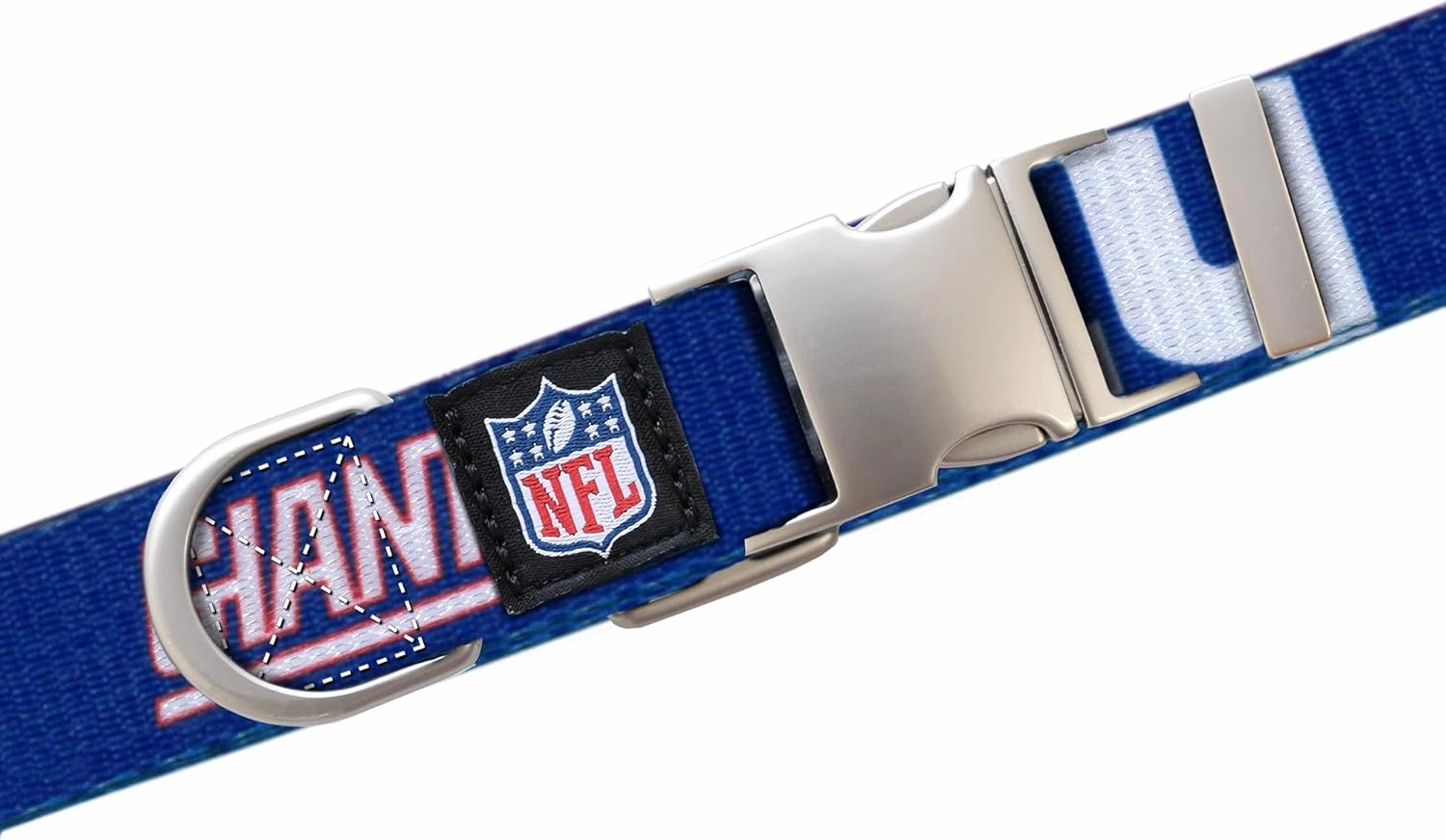 Littlearth NFL Unisex-Adult Premium Pet Collar | Durable All Metal Collar