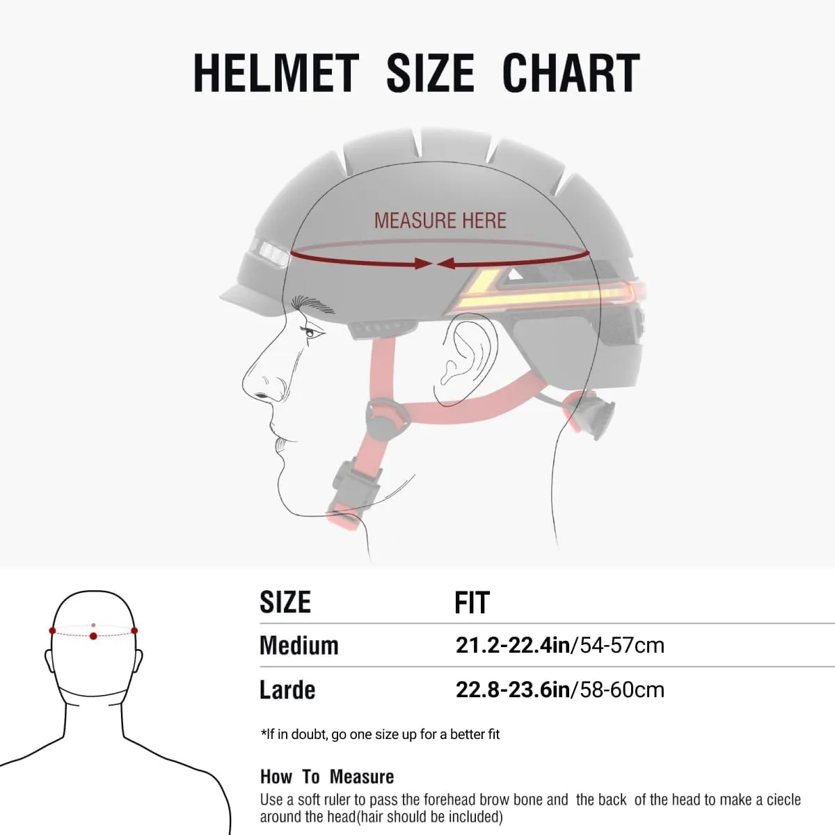 LIVALL BH51M NSO Smart Bluetooth Bike Helmet with Speakers & Built-in Microphone, CE CPSC Certified, Bike Helmet with Smart Turn Signals, Fall Detection, Bike Helmet with Visor for Adults Men Women