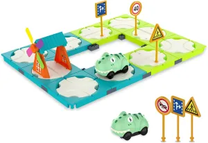 Logical Road Builder Game, Kids Toys STEM Board Games Smart Brain Teasers Puzzles Toys for Ages 4-8 Boys Girls, Montessori Educational Preschool Classroom Learning Toys Gifts