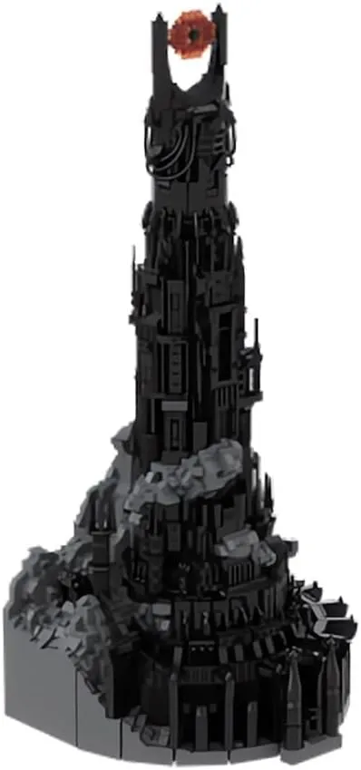 Lord Castle Building Set, 6112 Pieces Lord Dark Fortress Building Blocks, Dark Tower Model Building Toys, Moc Collection Gift for Adults, Film Fans and Senior Builder