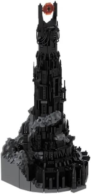 Lord Castle Building Set, 6112 Pieces Lord Dark Fortress Building Blocks, Dark Tower Model Building Toys, Moc Collection Gift for Adults, Film Fans and Senior Builder