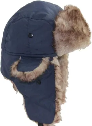 Lukitty Trapper Warm Russian Trooper Hat Winter Skiing Cap Women Men Windproof
