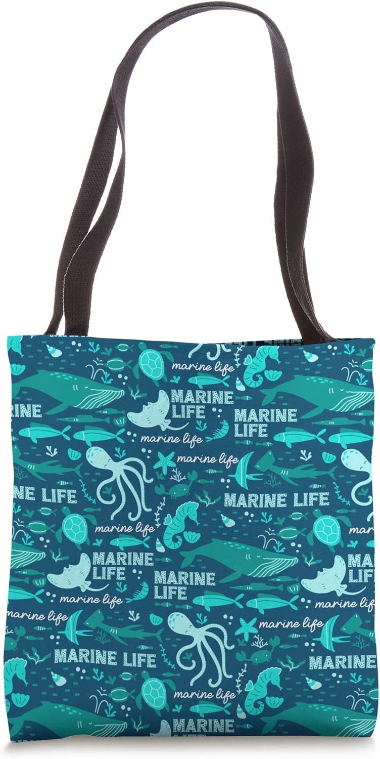 Marine Biologist Life Marine Biology Scientist Tote Bag