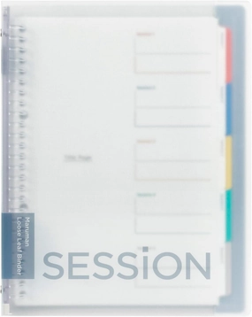 Maruman Binder Sessions B5 26 Hole Clear F310 – 98