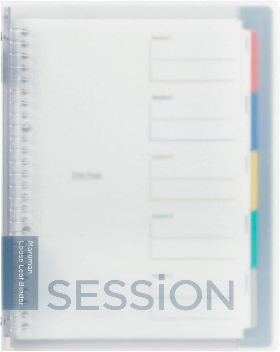 Maruman Binder Sessions B5 26 Hole Clear F310 – 98