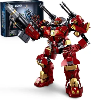 Mech Robot Building Set - 588 Pieces, Transforming Mech Action Figures for Boys and Girls 8-12-14, STEM Educational Toy, Robot Model Gift for Kids