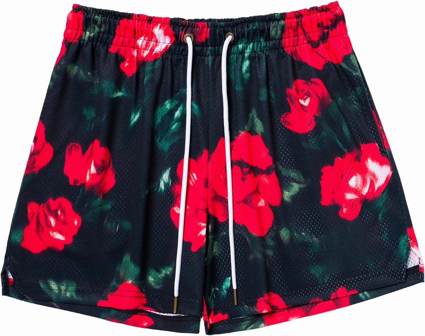 MECH-ENG Mens Retro Graphic Shorts Athletic Running Basketball Shorts Casual Streetwear Shorts with Pockets Drawstring