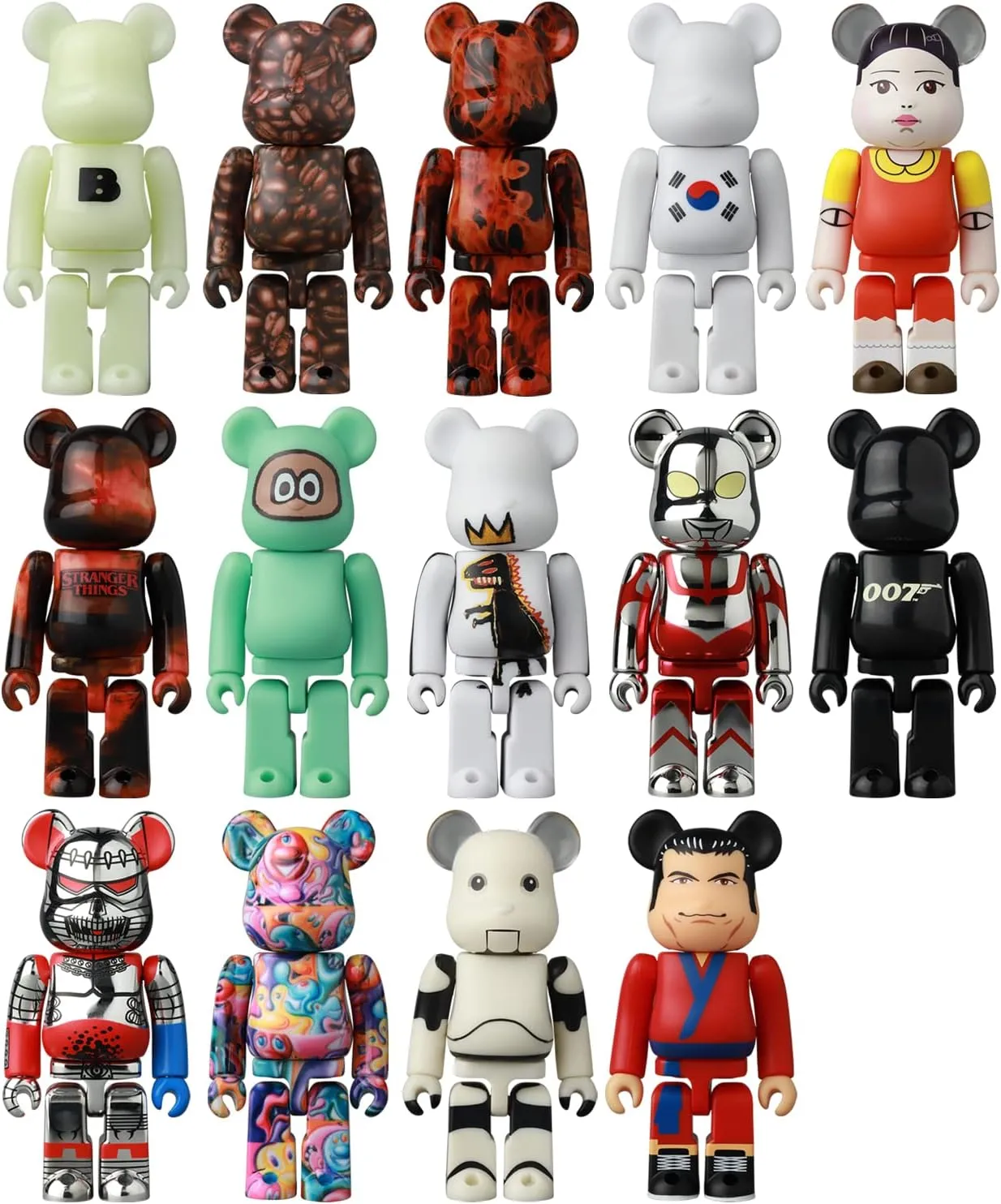 MEDICOM TOY Be@rbrick 100% Series 44 Case - 24 Blind Boxes