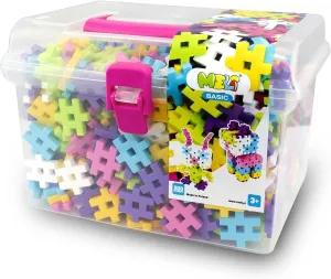 Meli Klocki Basic Pink Travel Box 500 el. [KLOCKI]